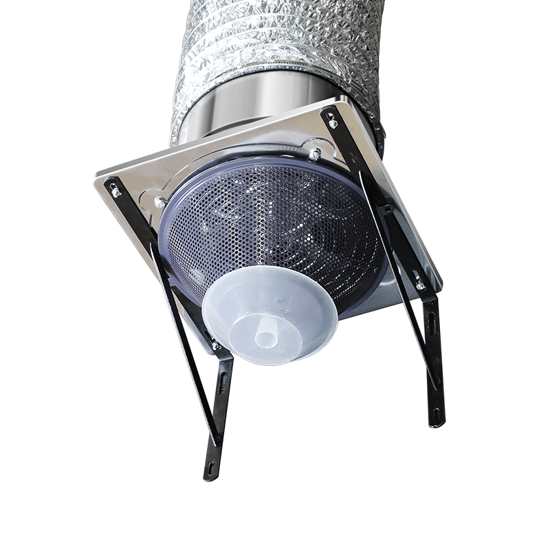 브래킷이있는 사각형 범위 후드, 가정용 브래킷이있는 단순하고 강력한 범위 후드